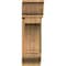 Ekena Millwork Imperial Traditional Rough Sawn Bracket w/ Offset Brace, Western Red Cedar, 8"W x 22"D x 26"H BKT0806X22X26IMP01RWR - alternate 4